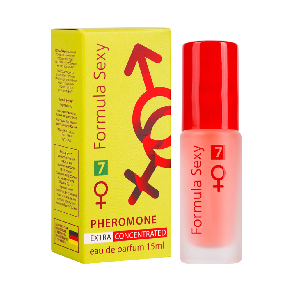 Вода парфюмерная с феромонами Formula Sexy №7 (Формула Секси №7) – 15ml for women