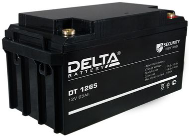 Аккумуляторы Delta DT 1265 - фото 1