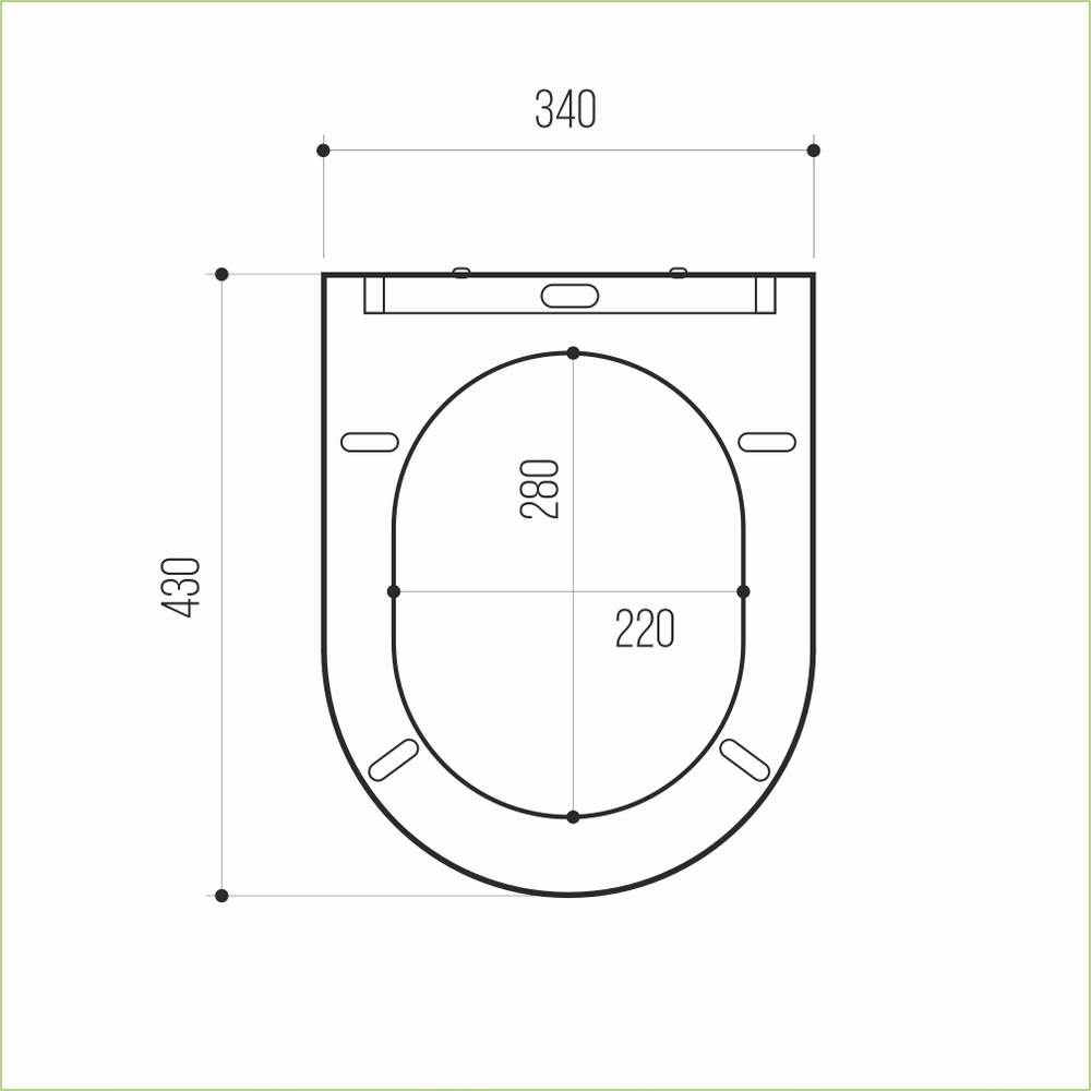 Сиденье для унитаза  WAVE ALEO дюропласт, микролифт, БЕЛЫЙ глянец NEW