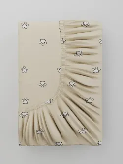 Постельное белье "КОТИКИ (компаньон)" 1,5-сп наволочка 50х70 1шт Простынь 150х215 см Пододеяльник 145х215 см Сказка сатин