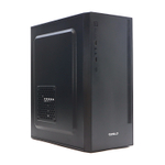 Корпус TESLA 3203BM, Без БП, ATX, чёрный, 2xUSB2 (TSL-3203-BM)