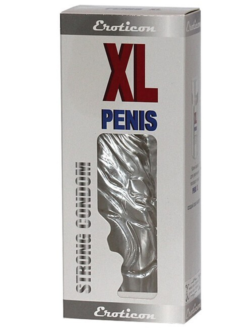 Насадка Strong Condom Penis XL (Цвет: прозрачный)