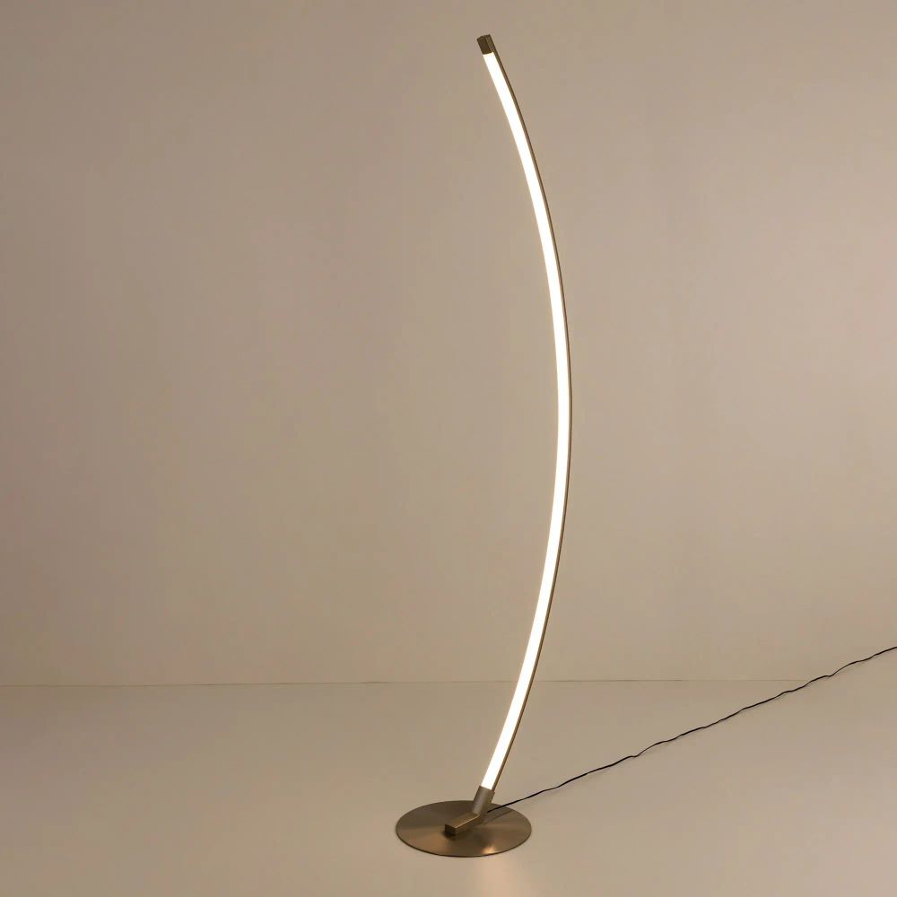 Citilux Руди CL804031 LED Торшер с диммером Матовый Хром