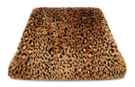 Balenciaga Faux Fur Clutch Medium Women"s Brown/Black