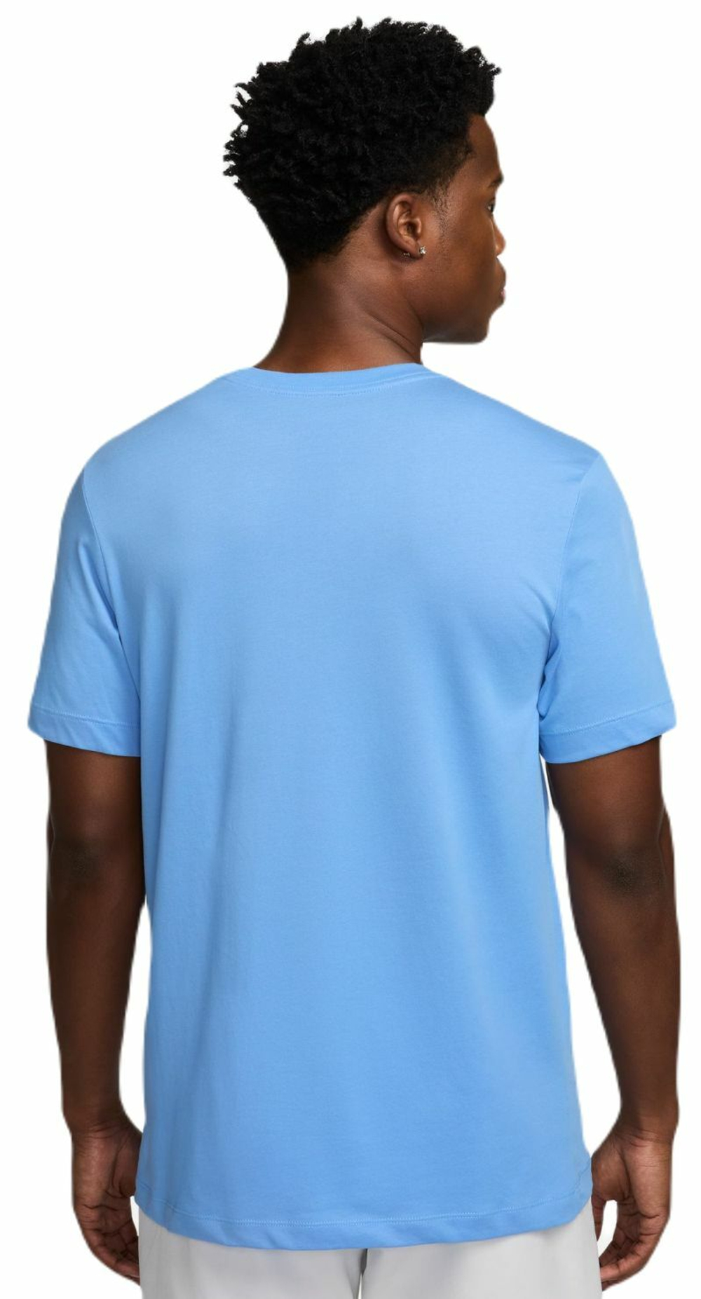 Теннисная футболка Nike Court Dri-Fit Printed T-Shirt - university blue