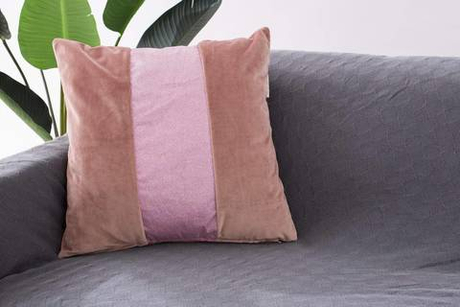 Наволочка 45х45 Sofi De MarkO Амели пепельно-розовая