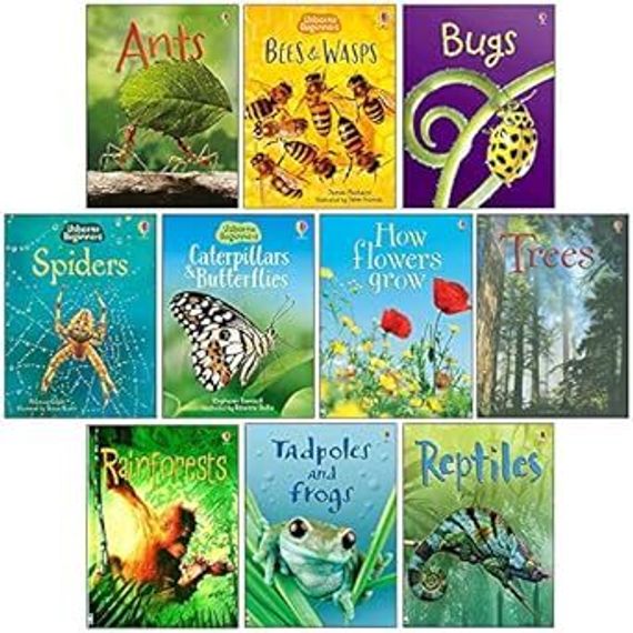 Usborne Beginners Nature 10 Books Set