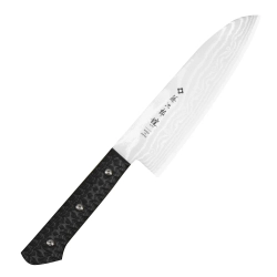 Tojiro Нож Gai Damascus 17 см Santoku