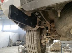 Фаркоп под квадрат для Toyota Highlander XU20-40 , Lexus RX 300,350,400 . , 2003-2013, Бизон.FA 1010-E