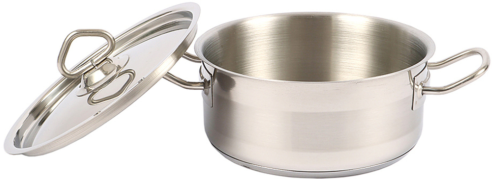 Кастрюля нерж. 2L 180х80 мм SD11808