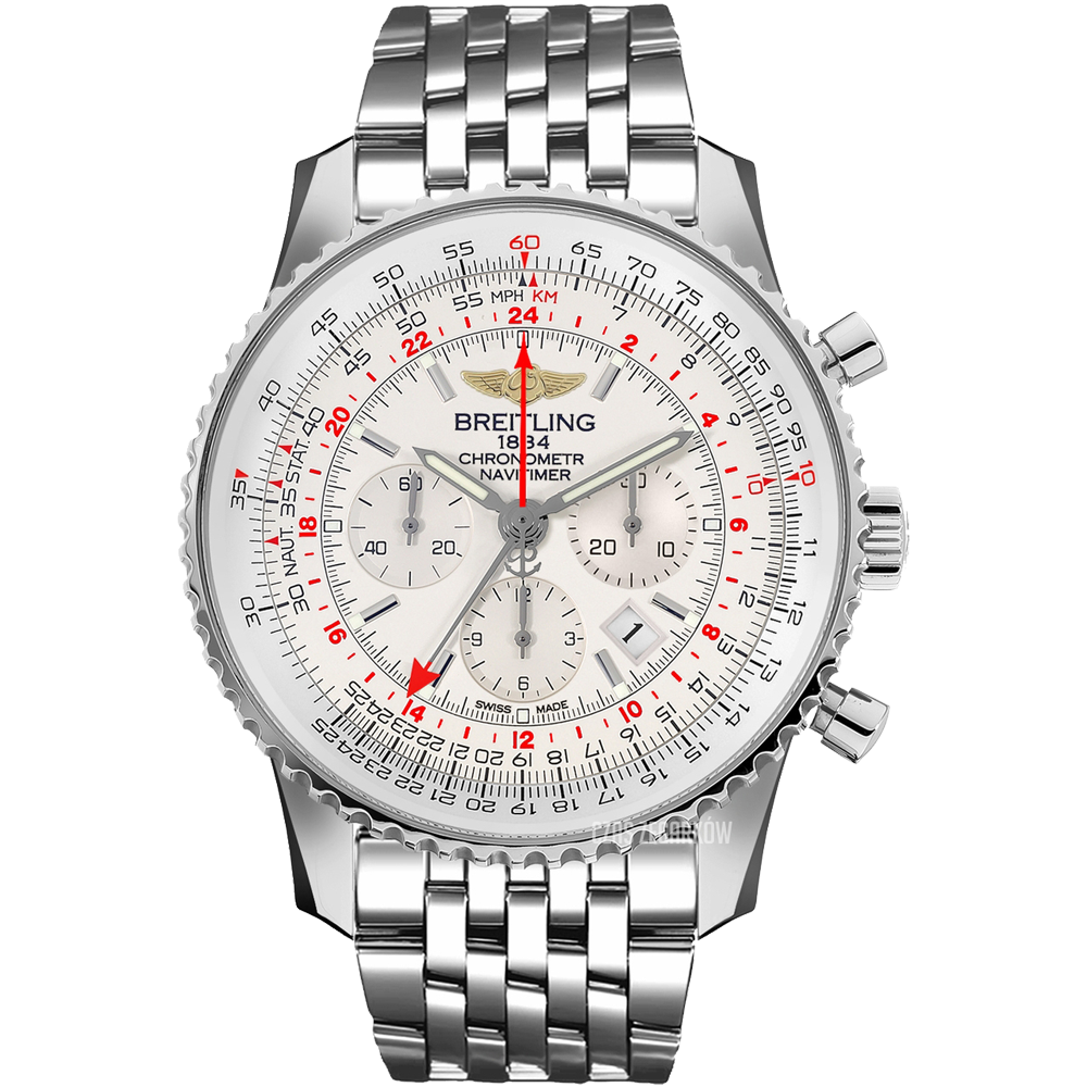 Breitling Navitimer GMT Chronograph Men&#39;s Watch (AB044121/G783-757P)