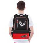 Рюкзак BRAUBERG STAR, 1 отделение, 5 карманов, "Scary face", черный, 40x29x13 см, 272060