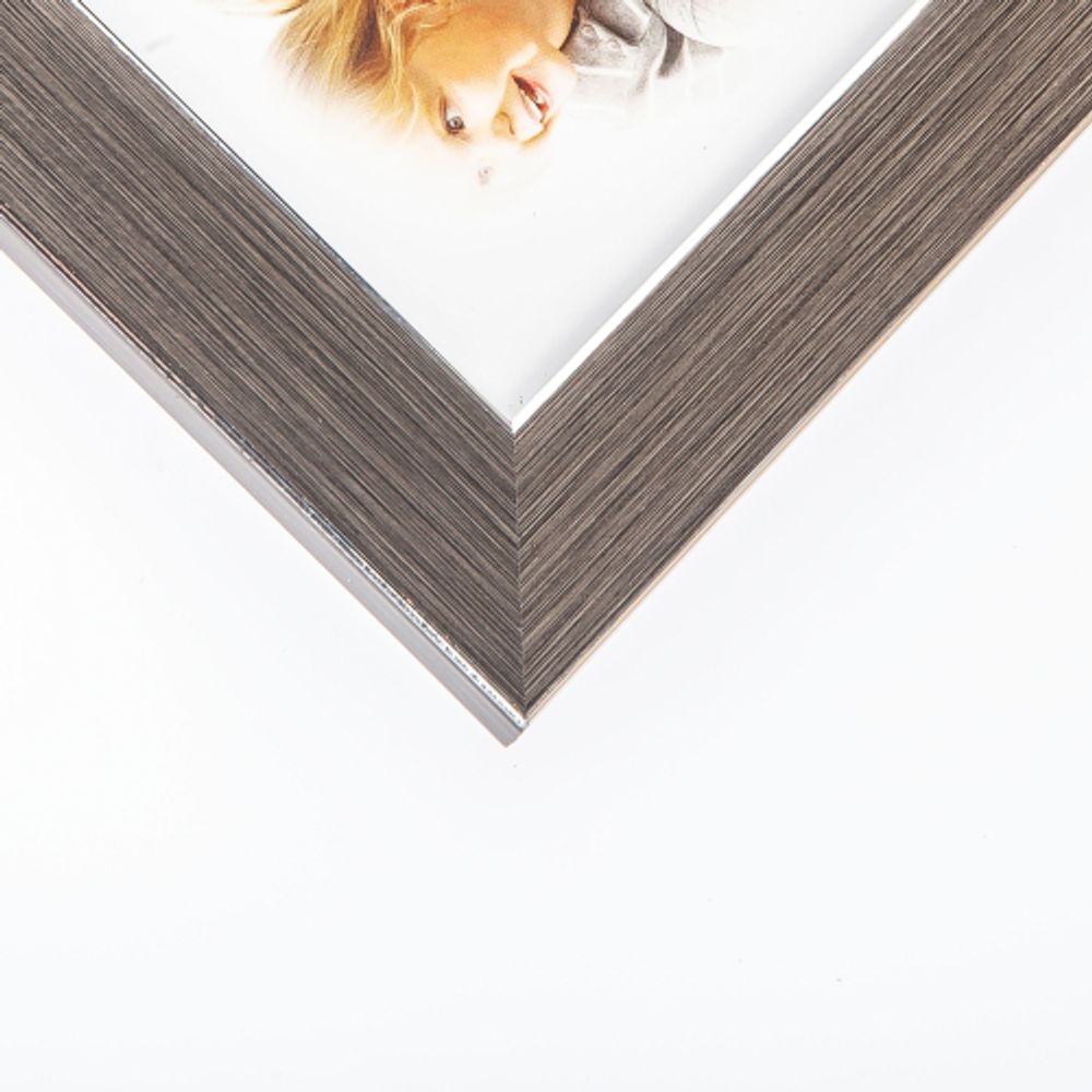 Фоторамка Image Art PL82-12 пластиковая мультирамка размер фото 10х15 цвет сталь рамка на 12 фото | Image Art