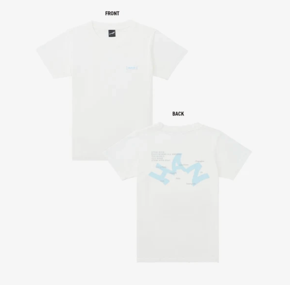 Мерч Stray Kids - [RUN IT JAPAN] T-SHIRT (футболка)