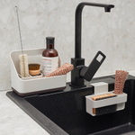 Органайзер для раковины ronja, 19х10,5х14,6 см, светло-серый