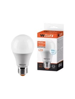 Лампа LED A65 20W E27 4000K груша Wolta (3шт) 25S65BL20E27