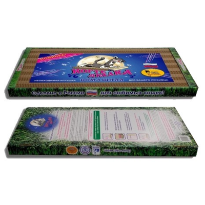 Картонная когтеточка для кошек когтедралка домашняя к1xl