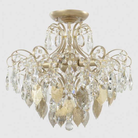 Потолочная люстра Crystal Lux Esmiralda PL4 Gold