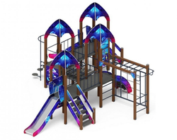 Игровой комплекс Космопорт Космос ДИК 2.14.07-12 H=1200