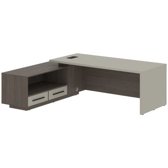 Стол руководителя с тумбой VCT 2319(L)  2300х1900х750 VELION