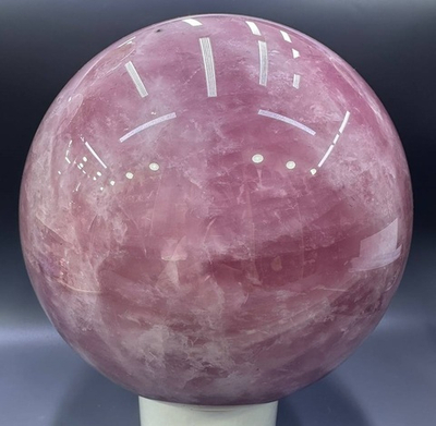 Большой шар из розового кварца 14 кг