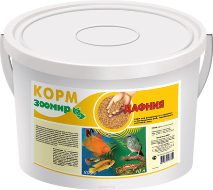 корм для рыб ЗООМИР Дафния (ведро) 800 гр