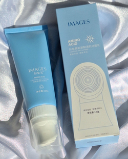 Гель для умывания с аминокислотами и массажной щёточкой, 120г