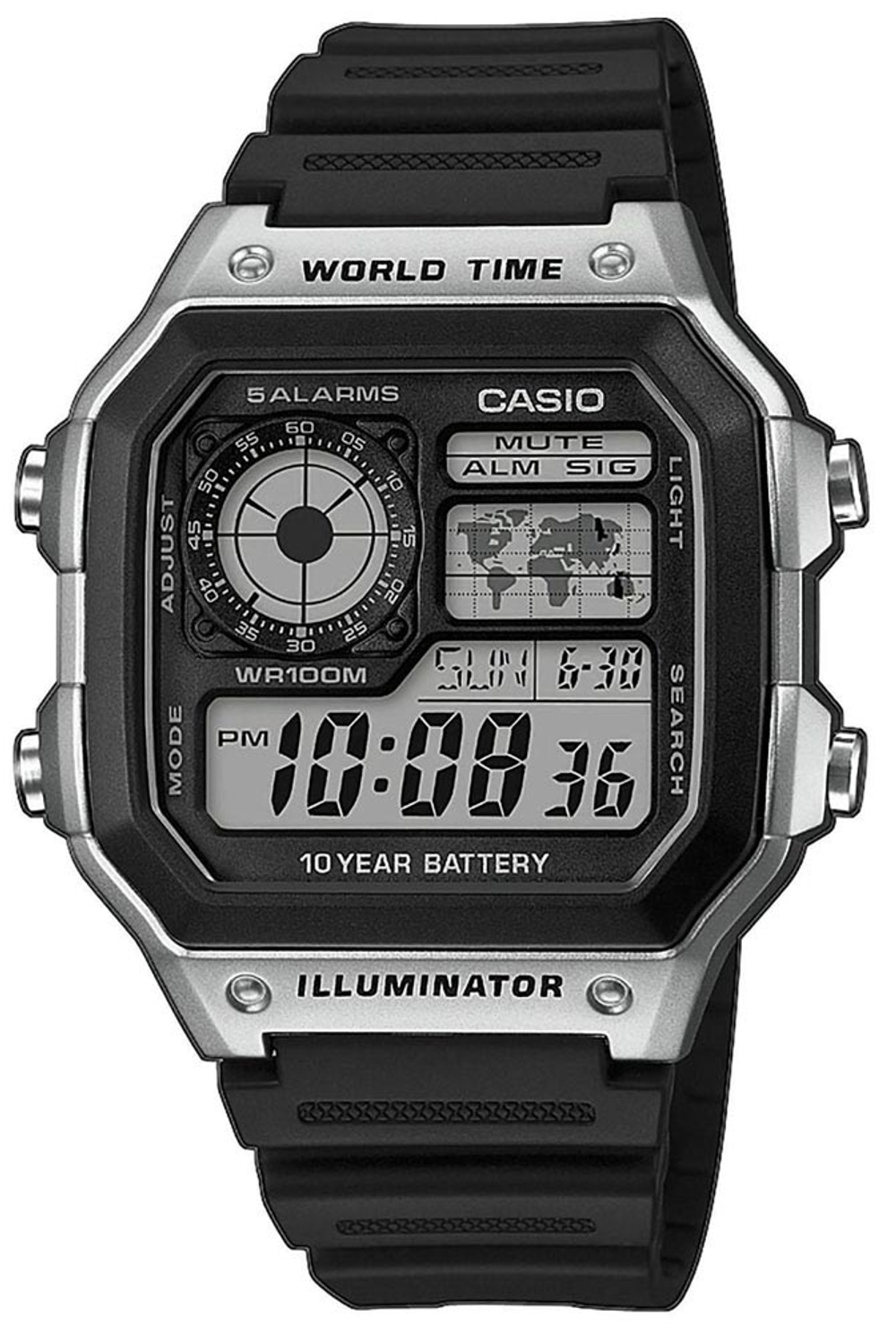 Часы Casio AE-1200WH-1CVEF