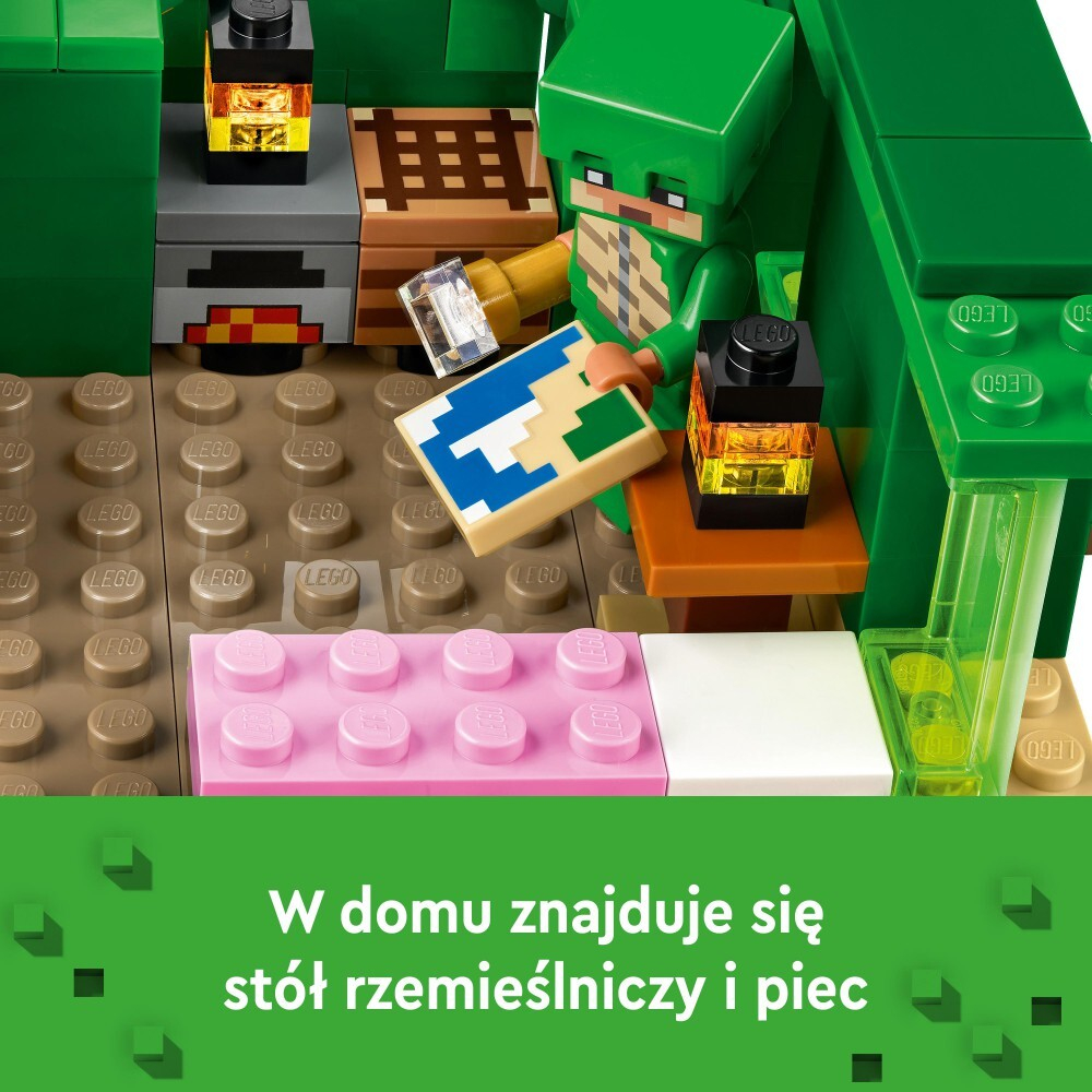 LEGO Minecraft — Пляжный домик «Черепаха» 21254 / артикул   21254  / GTIN 5702017583303