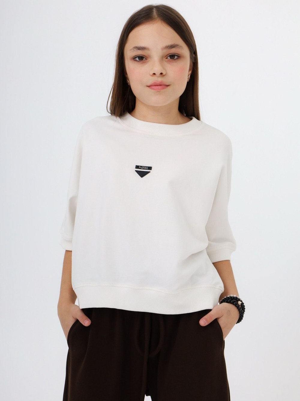 Футболка с манжетом, тофу