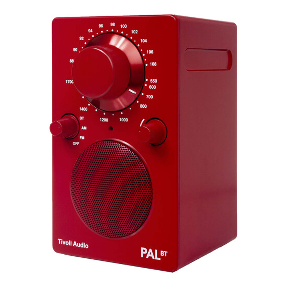Tivoli PAL BT Красный [Red] — портативный радиоприемник с Bluetooth