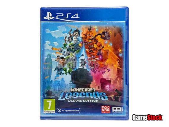PS4 Minecraft Legends Deluxe Edition (Новый, Полностью на русском языке, CUSA-20193)