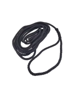 Швартовый трос 10,0 мм, 6 м, с огоном 30 см, синий