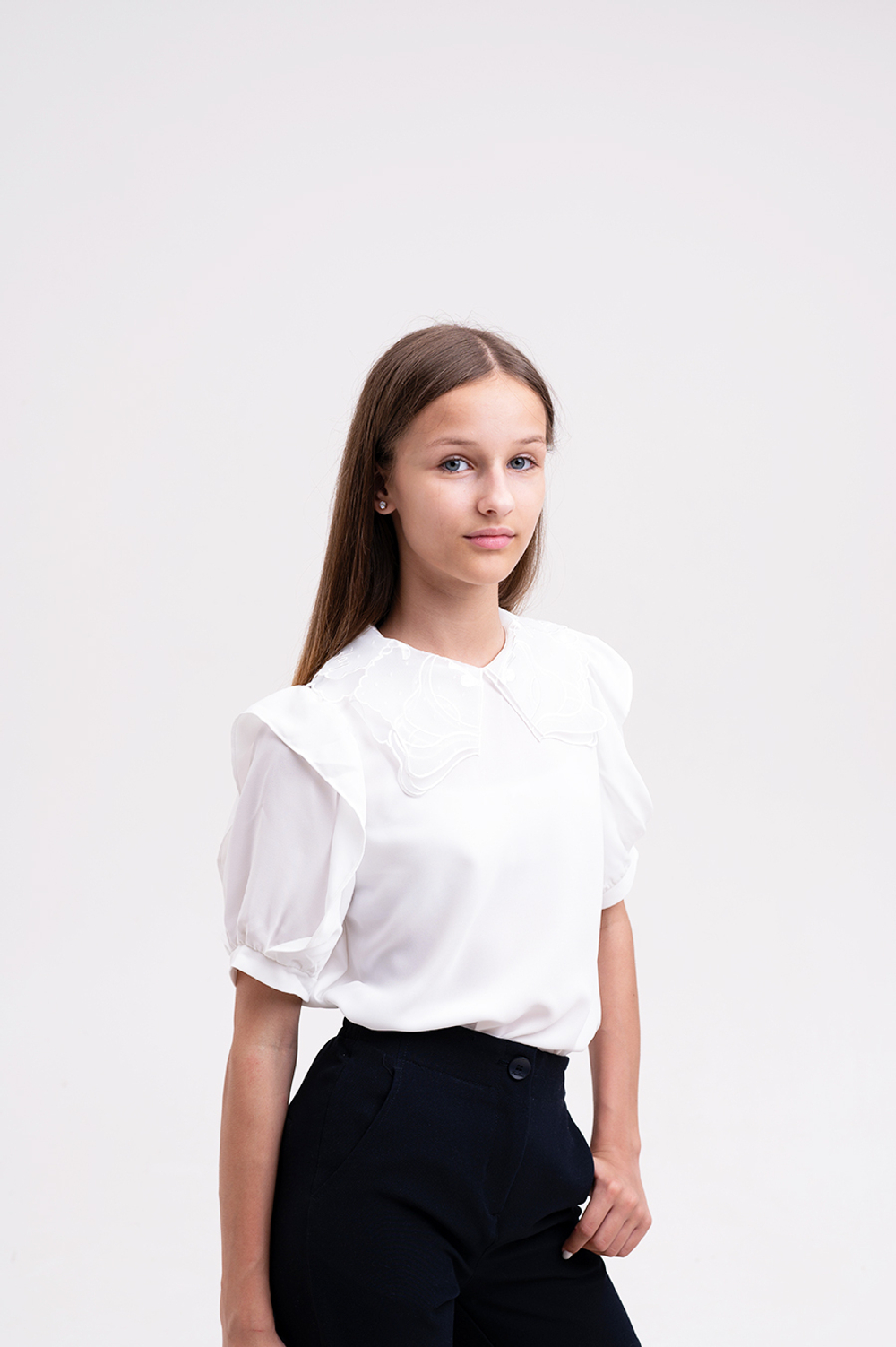 Блуза к/р швейн. д/д DELORAS C63606S