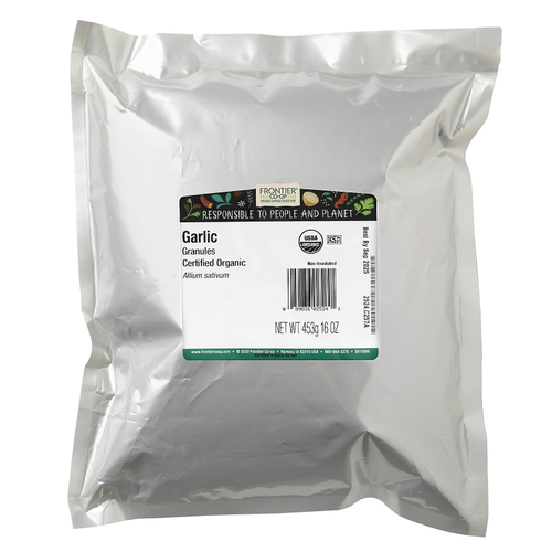 Frontier Co-op, гранулы органического чеснока, 453 г (16 унций)