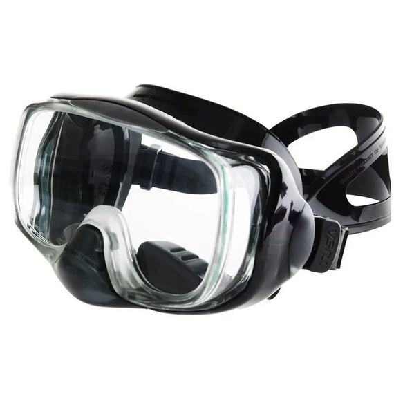 Набор маска+трубка в сумке TUSA Sport UCR-3325P черный/черный