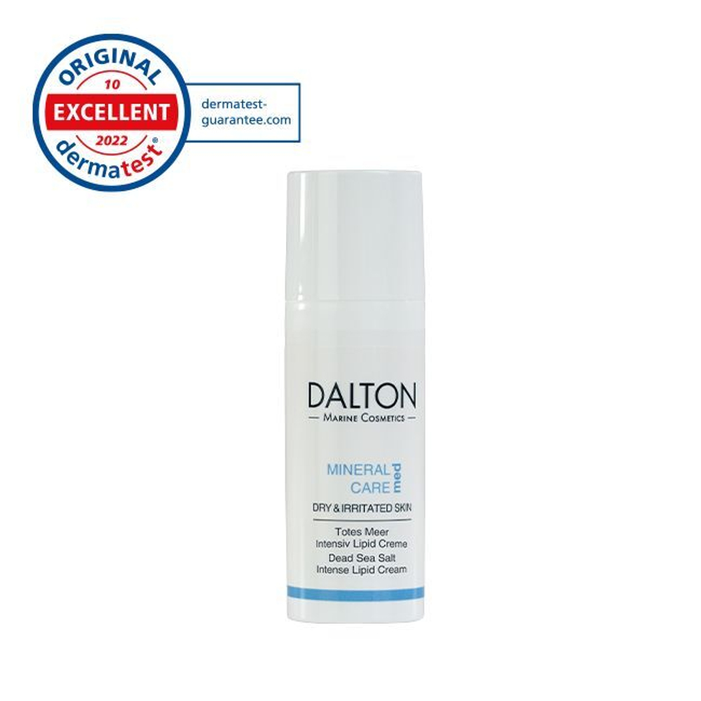 Dalton Оздоравливающий липидный крем с солью мертвого моря - DRY & IRRITATED SKIN Dead Sea Salt Intense Lipid Cream,50 мл