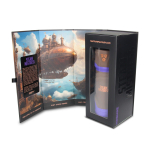 Интерактивный мастурбатор Misty с вакуумом, вибрацией и сжатием (Цвет: серый)