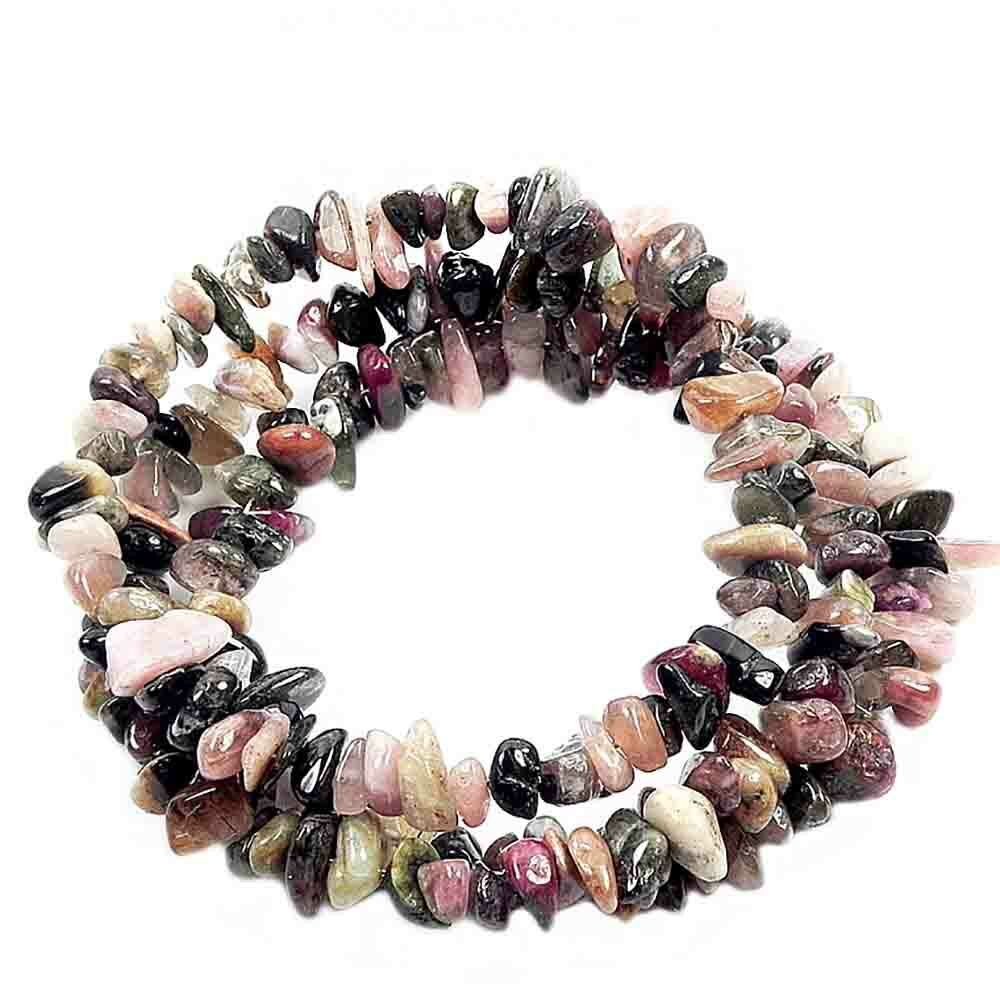 Браслет-пружинка "Крошка" турмалин асс.