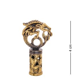 AM-3576 Наперсток-карандаш «Знак зодиака-Козерог» (латунь)