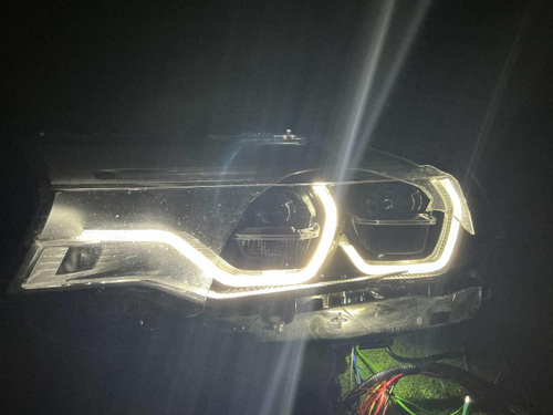 Битая Фара левая BMW 5er G30 (17-20) Adaptive LED