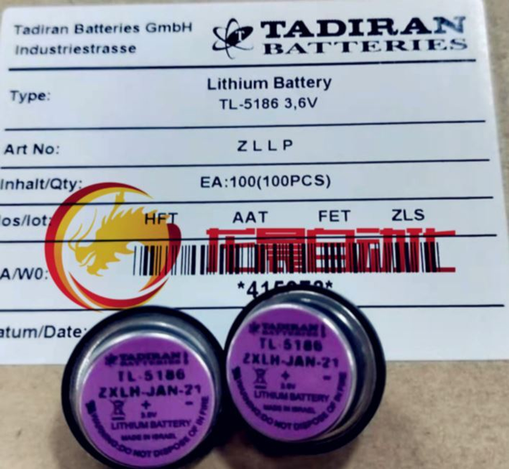 Элемент питания Tadiran TL-5186