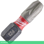Бита Milwaukee Shockwave PZ3 25мм 2шт (4932430868)