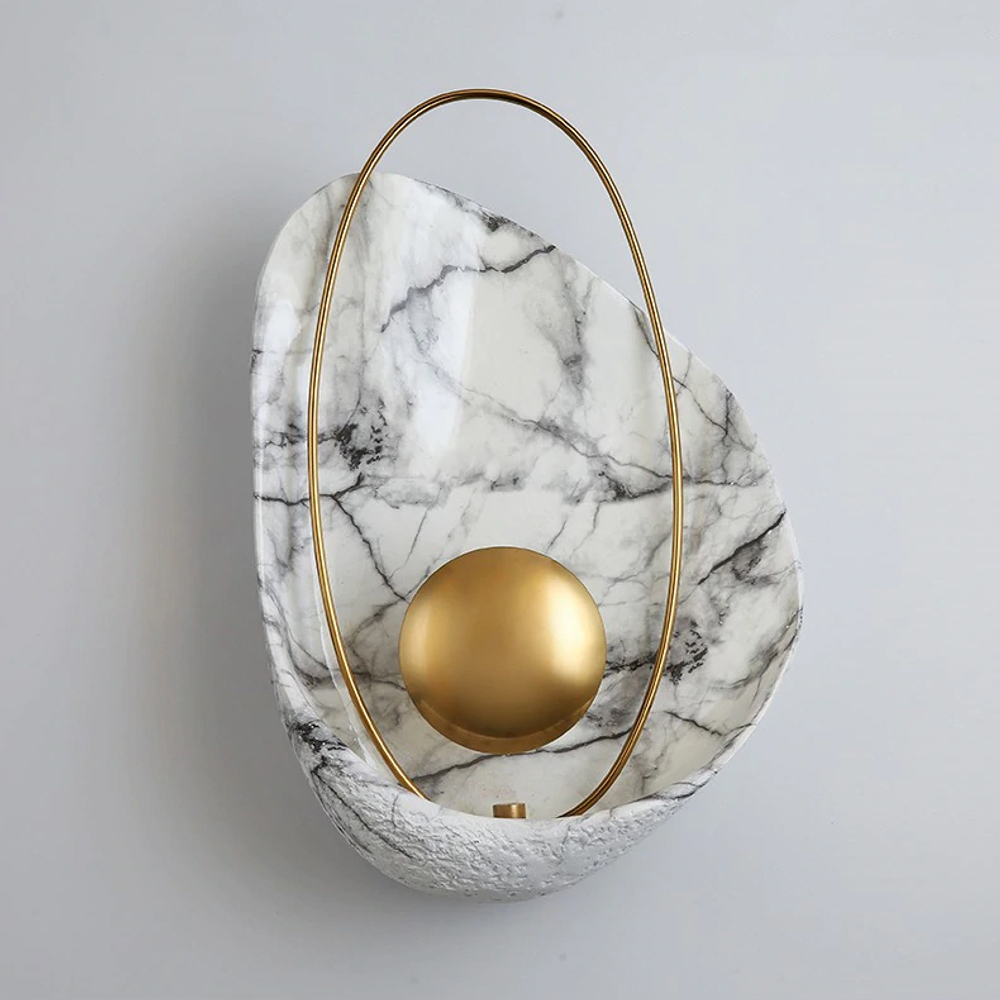 Настенный светильник Pearl white