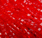 БВ009НН3 Хрустальные бусины квадратные, цвет: красный, размер 3 мм, кол-во: 63-65 шт.