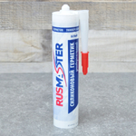 Герметик 300мл универсальный силиконовый "RUS-MASTER", белый нейтральный (302-006)