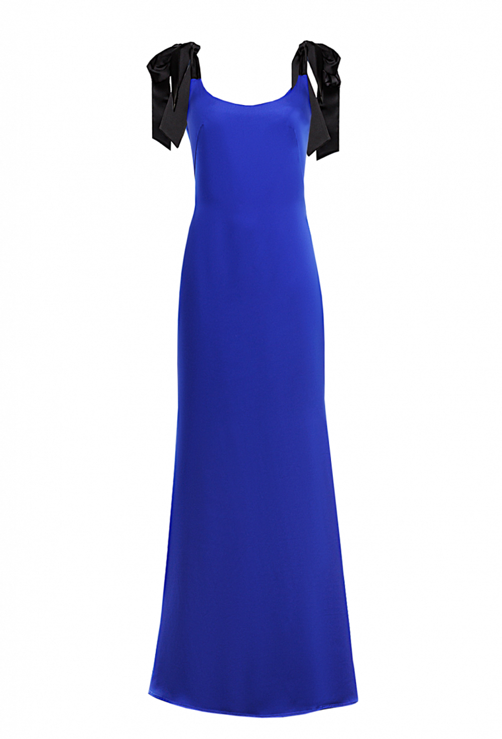 Платье в пол, приталенного силуэта 07-02-24 SS