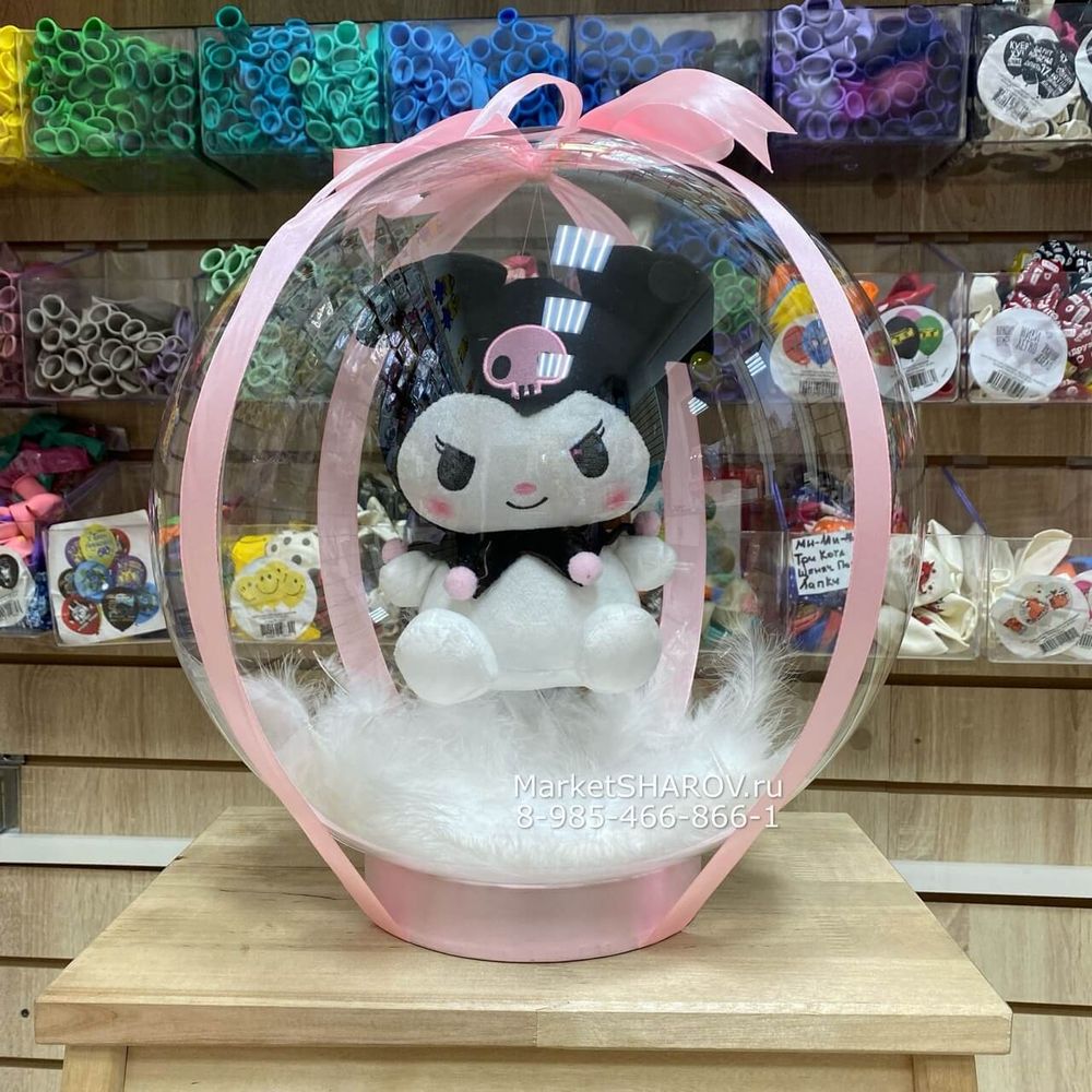 Мягкая игрушка Зайка Аниме в шаре Мягкая игрушка Зайка Аниме в шаре