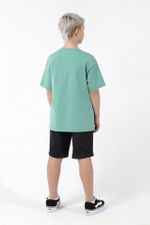 Фуфайка (футболка) для мальчика  Леон-3 Виотекс ЗЕЛЁНЫЙ