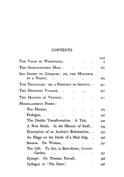 Select works of Oliver Goldsmith. comprising The vicar of Wakefield, Plays and poems | Oliver Goldsmith